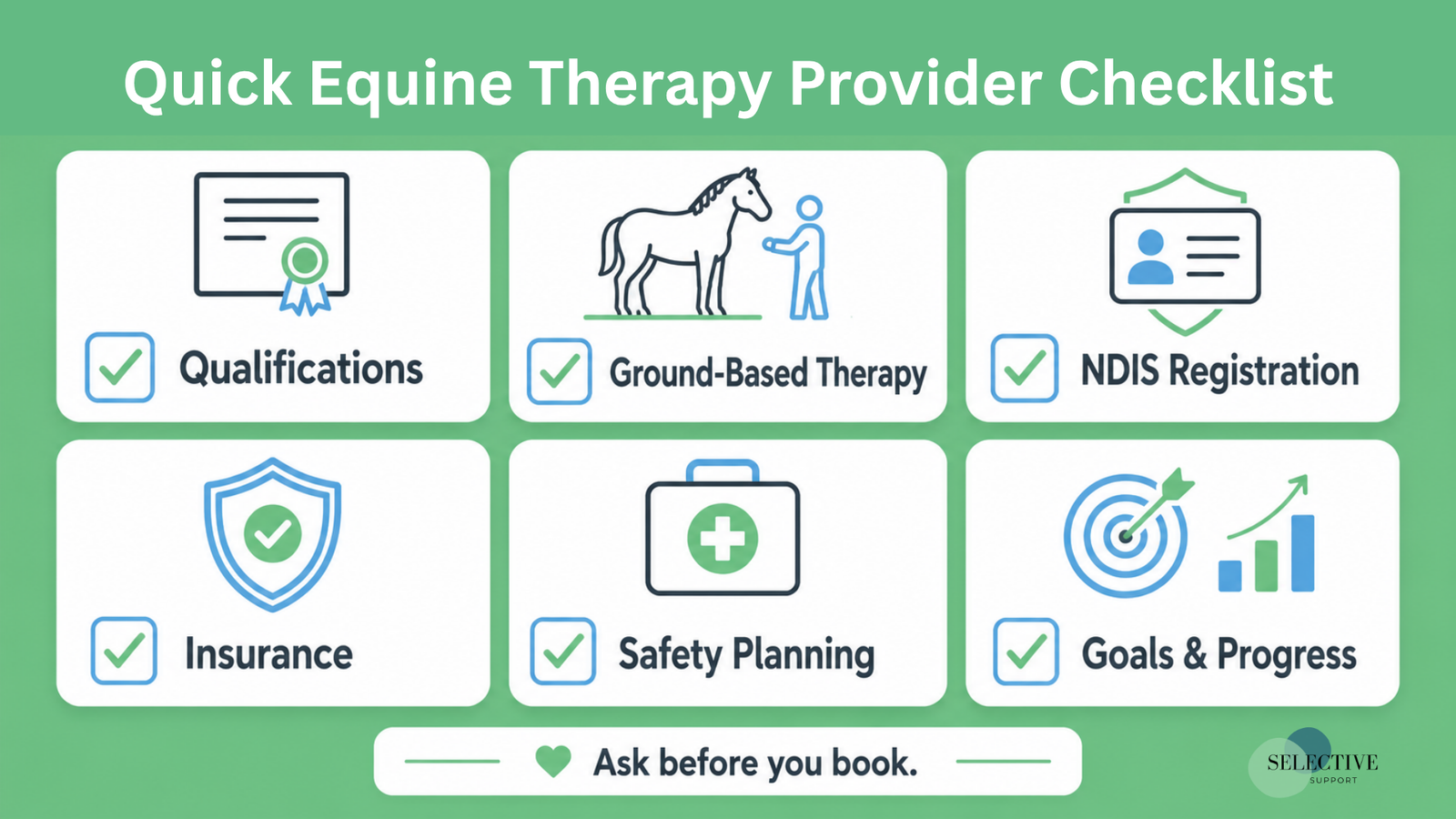 how to choose equine therapy